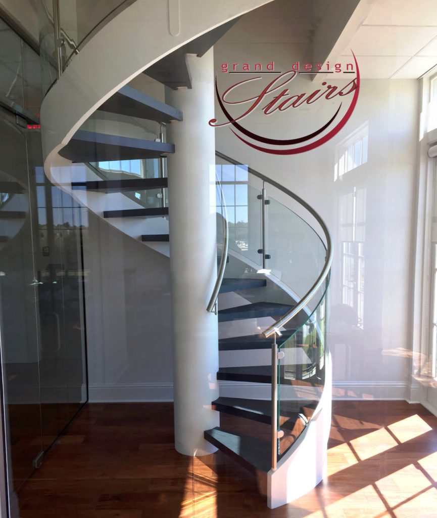 Glass Spiral Staircase Louisiana