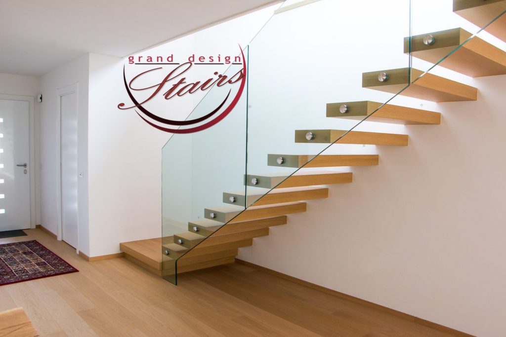 ak and glass cantilever stair Los Angeles Stairs - Cantilever Staircases