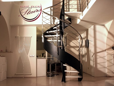 Spiral Stairs curved twisting stair design