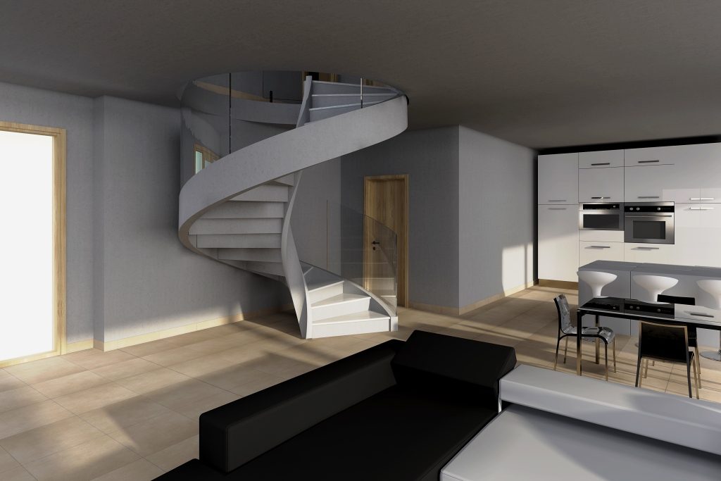Stairs Visuals 3D-Staircases Renderings