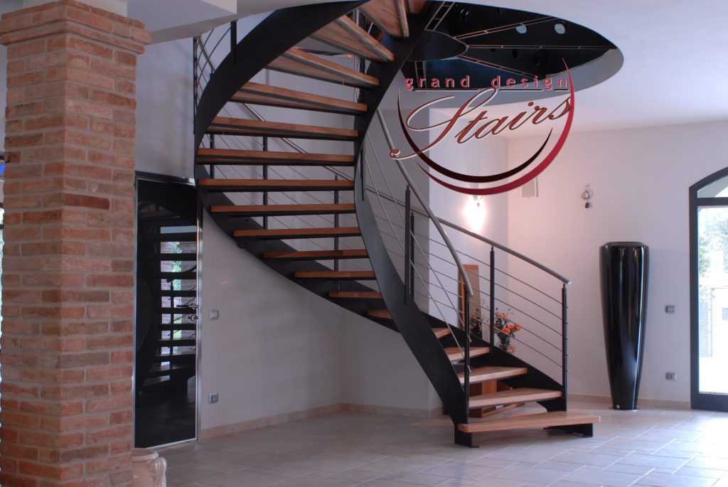 Curved Modern Staircase