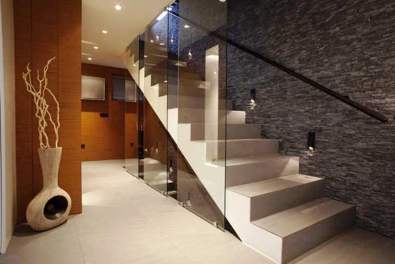 stairs matching flooring