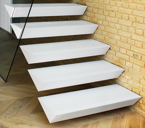 Corian treads