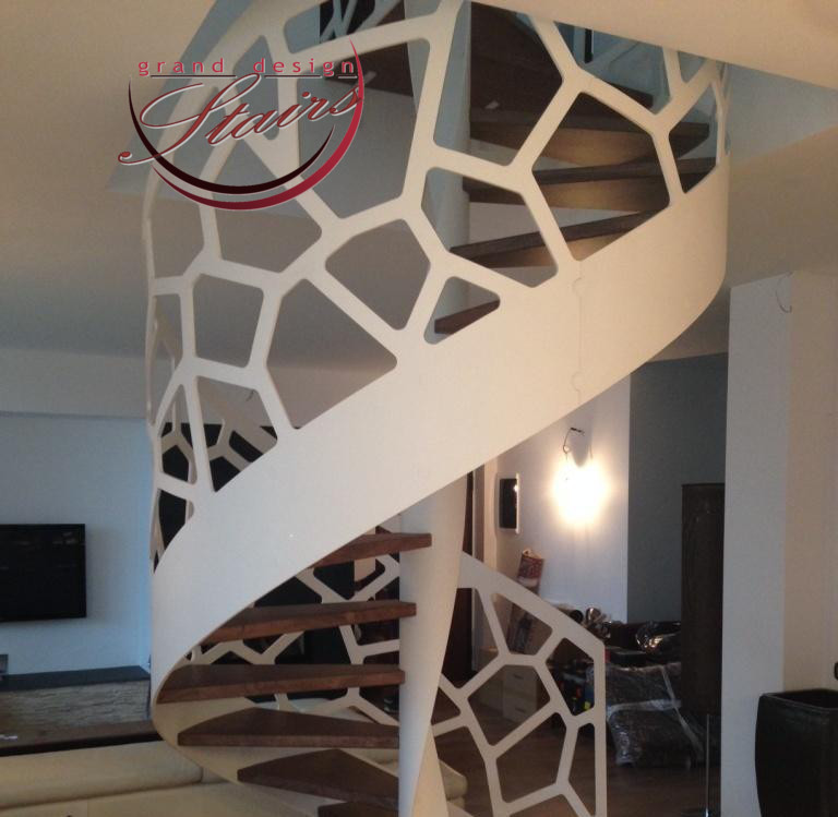 Steel Spiral Staircase