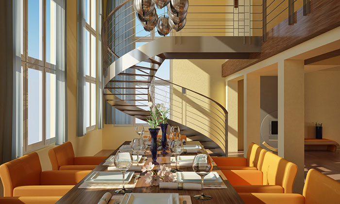 Modern Spiral staircase design