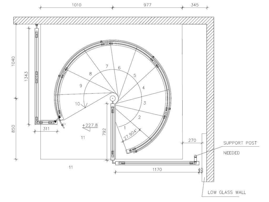 Special Shape landing platform