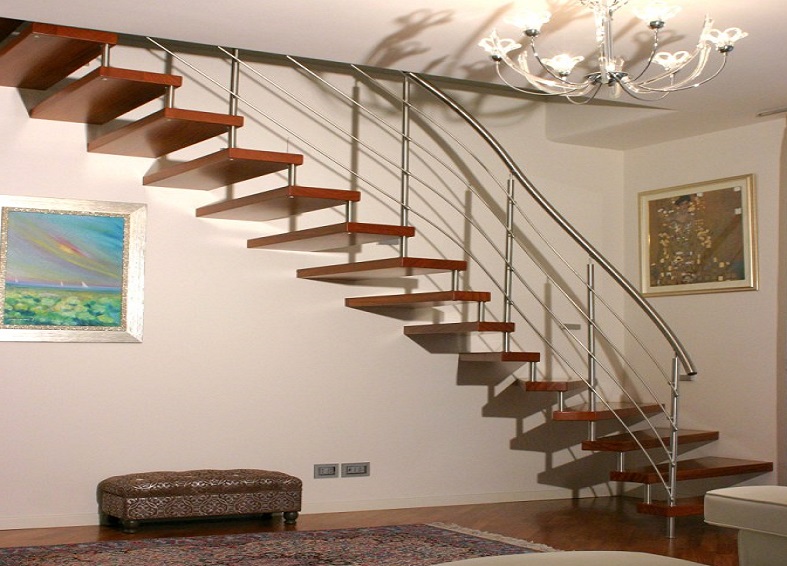 Floating Staircase structural details