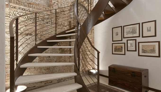 Modern Curved Stairs