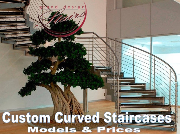 custom curved staircases prices