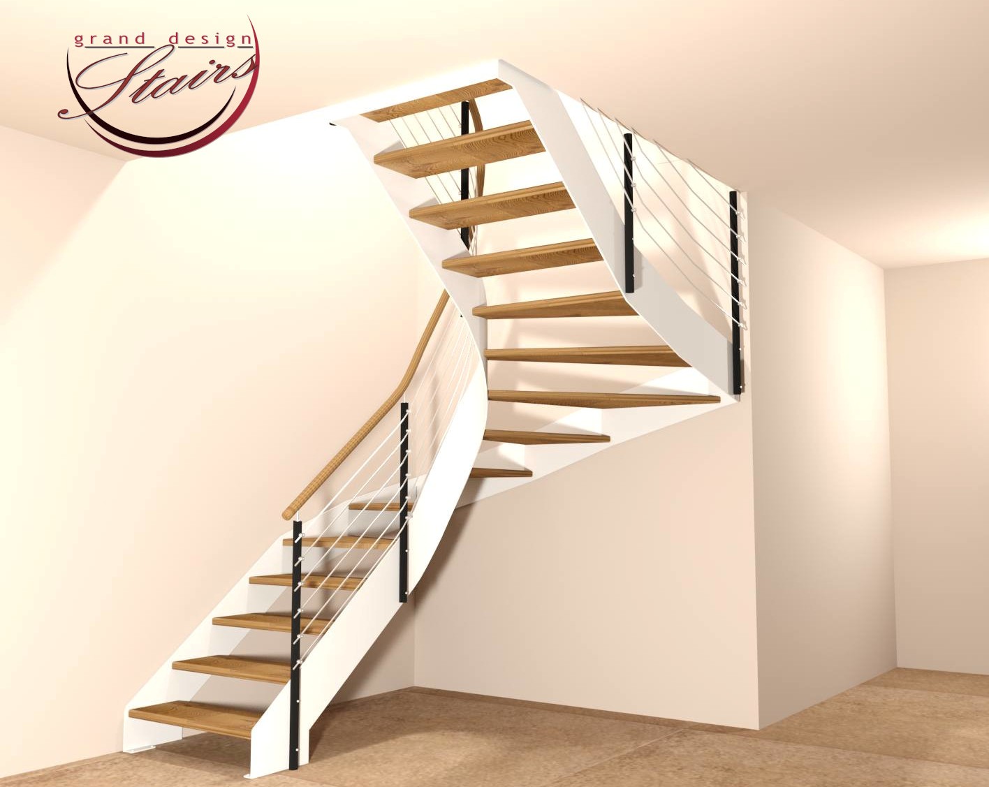 Staircase 3D visual