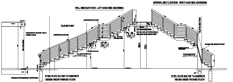 Staircase Elevation London Stairs Islington