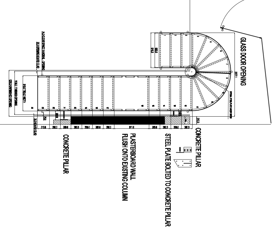 staircase plan drawing London Stairs Islington