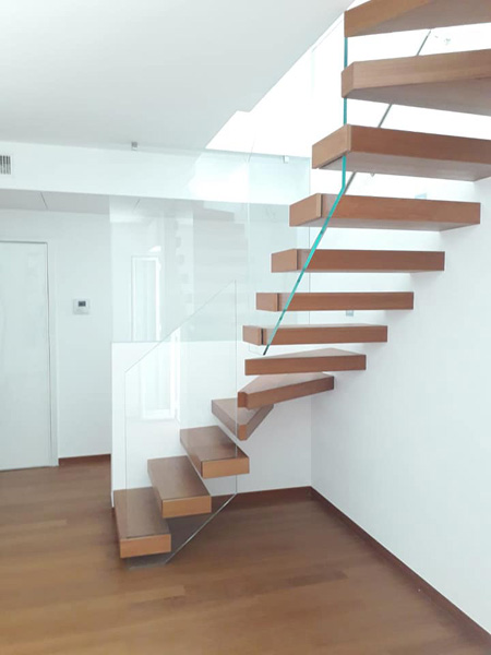 Floating Stairs design and structurally sound cantilever staircases 
