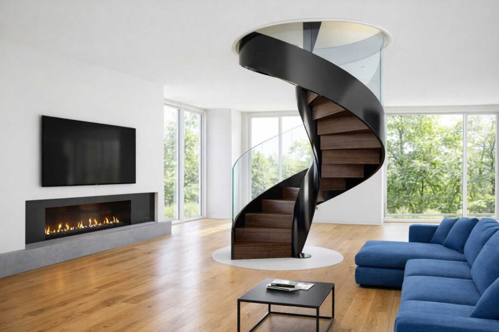 spiral stairs