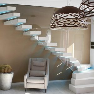 amazing modern white staircases white floating staircase