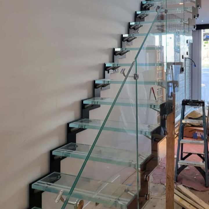 glass staircase grand design stairs projects